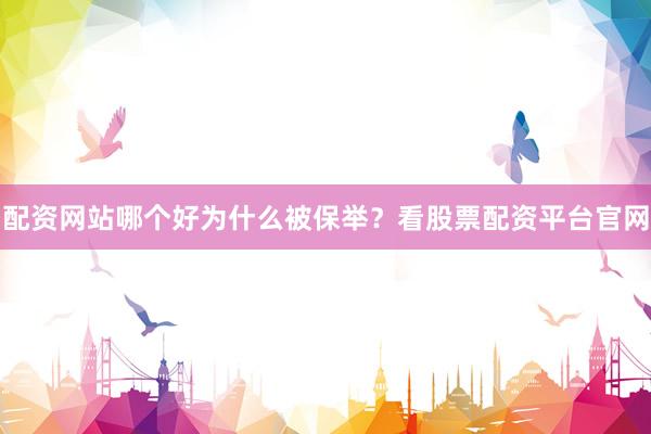 配资网站哪个好为什么被保举？看股票配资平台官网
