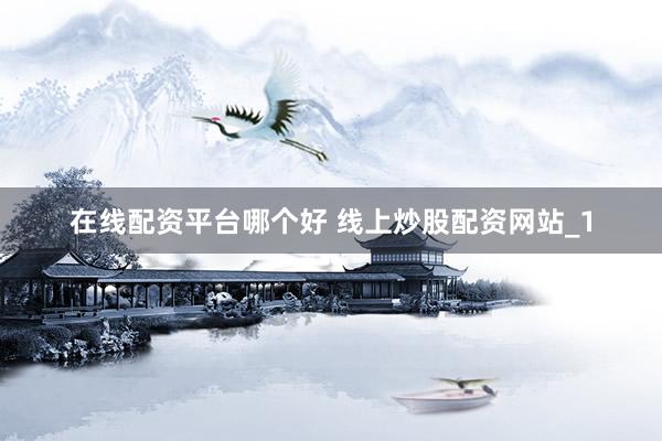 在线配资平台哪个好 线上炒股配资网站_1